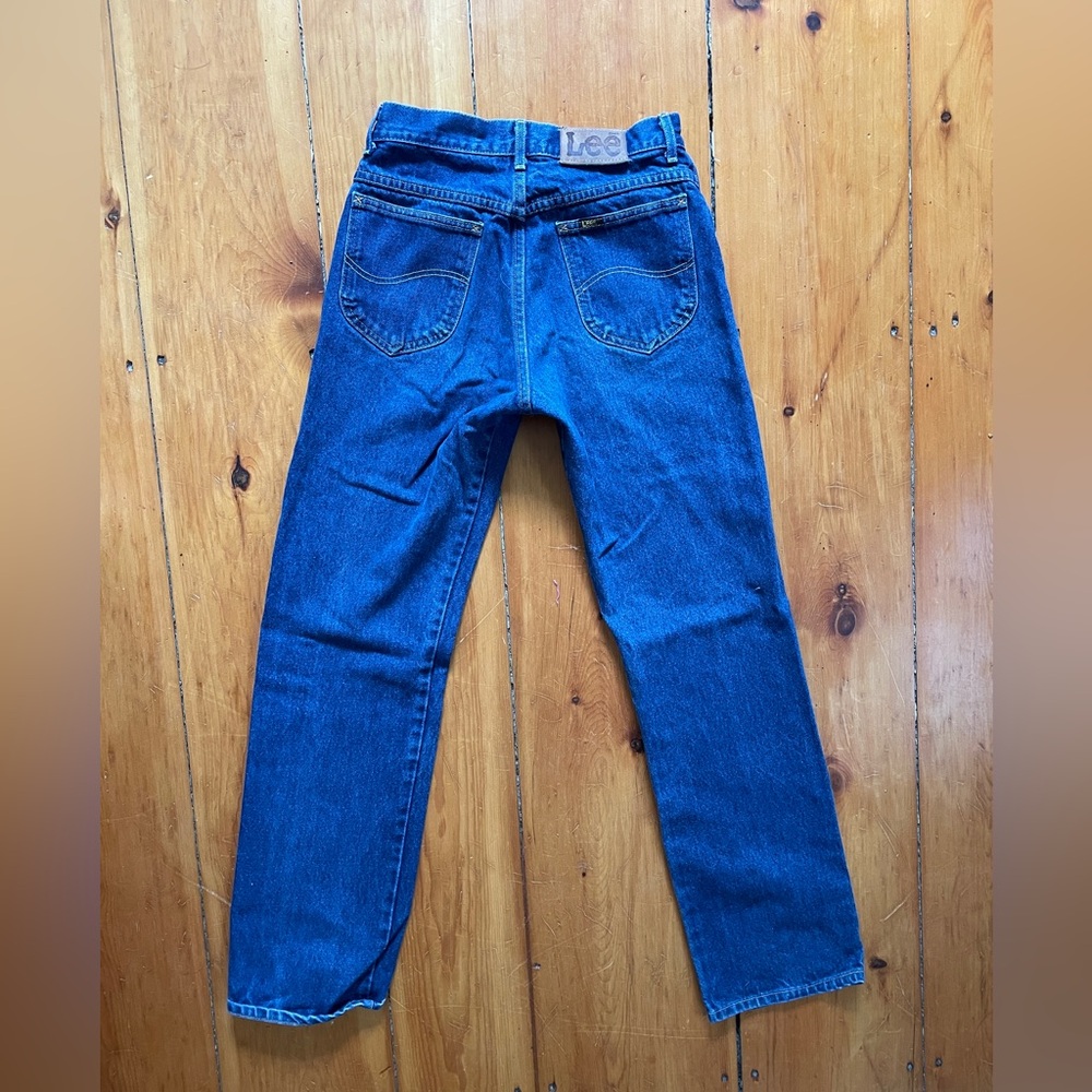 Vintage Lee Jeans - size 26 - blue rigid denim